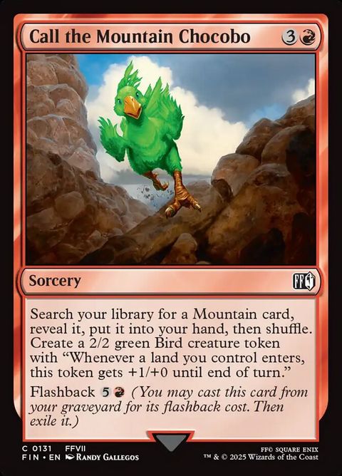 Call the Mountain Chocobo (131)
