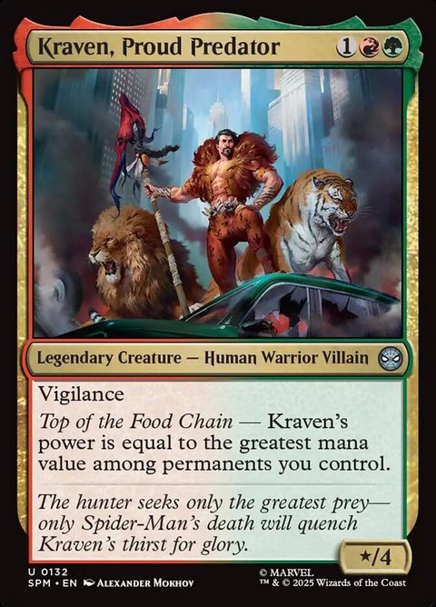 Kraven, Proud Predator (132)