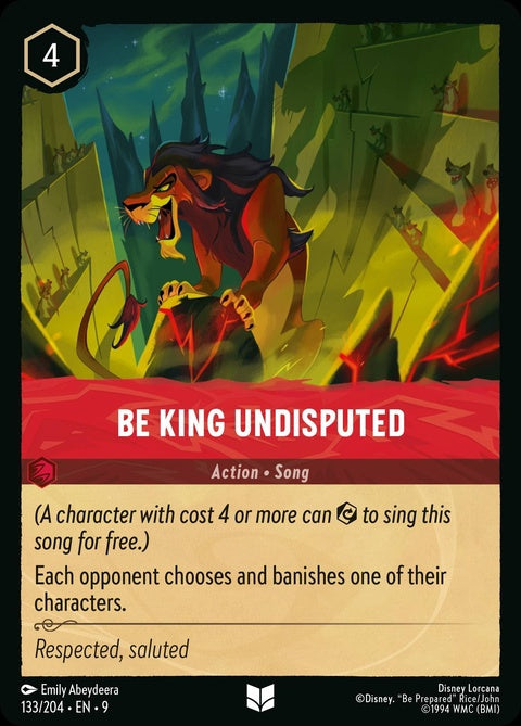 Be King Undisputed (133)