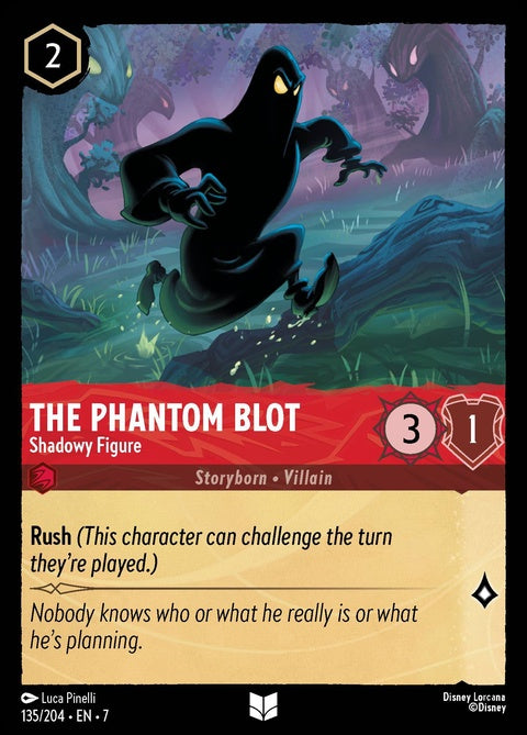 The Phantom Blot - Shadowy Figure (135)
