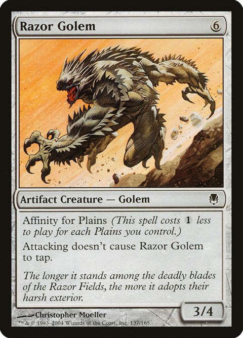 Razor Golem (137)