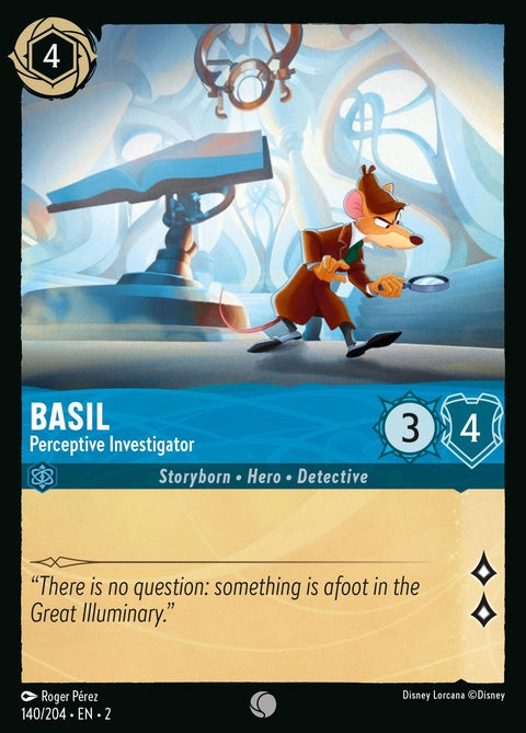 Basil - Perceptive Investigator (140)