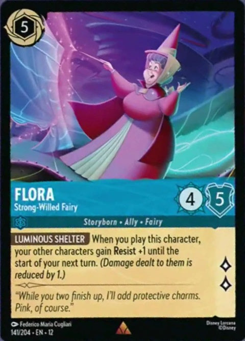 Flora - Strong-Willed Fairy (141)