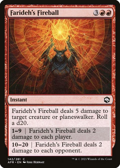 Farideh's Fireball (142)