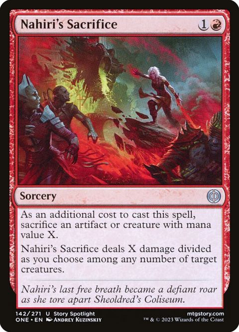 Nahiri's Sacrifice (142)