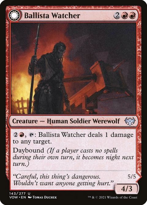 Ballista Watcher // Ballista Wielder (143)