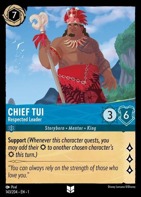 Chief Tui - Respected Leader (143)
