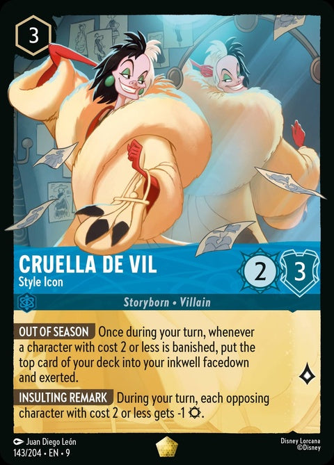 Cruella De Vil - Style Icon (143)