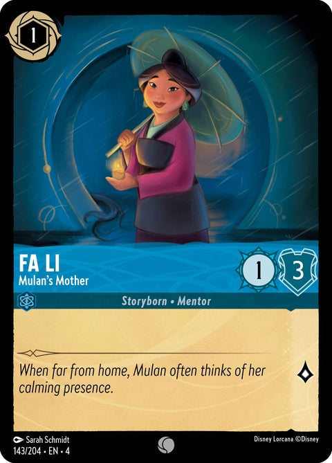 Fa Li - Mulan’s Mother (143)