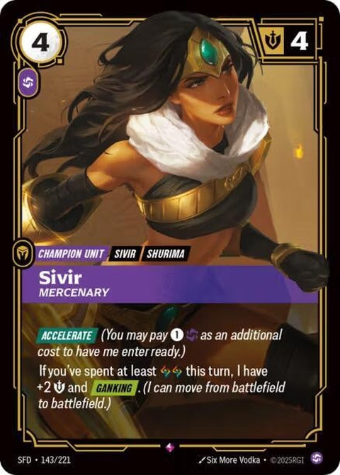 Sivir - Mercenary (143)