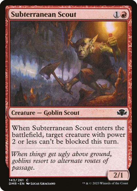 Subterranean Scout (143)