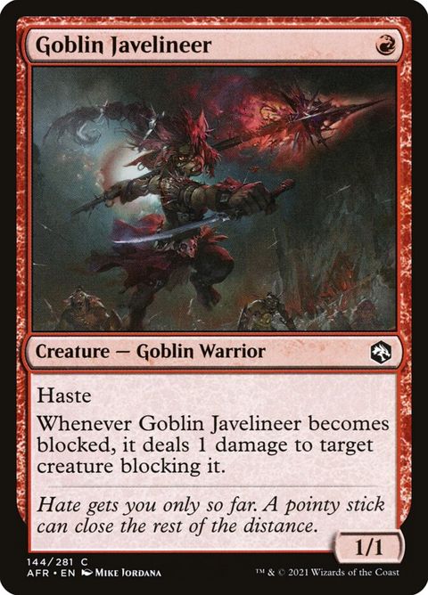 Goblin Javelineer (144)