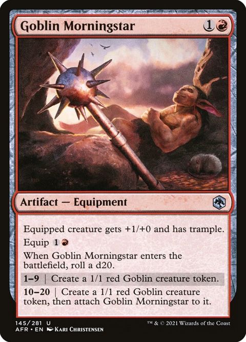 Goblin Morningstar (145)