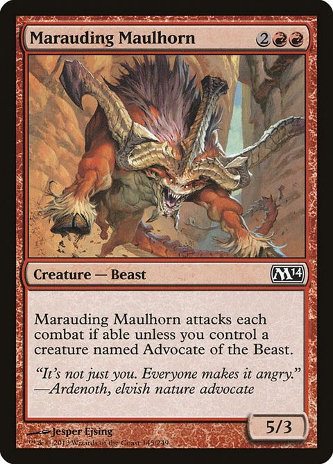 Marauding Maulhorn (145)