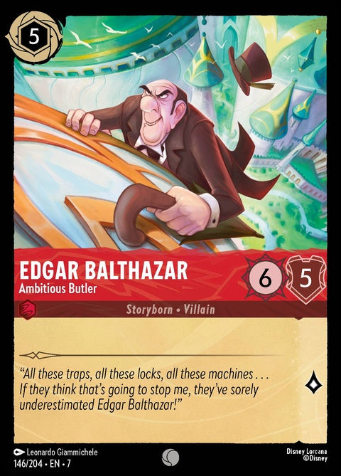 Edgar Balthazar - Ambitious Butler (146)