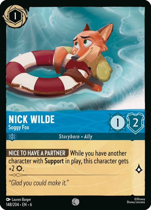 Nick Wilde - Soggy Fox (148)