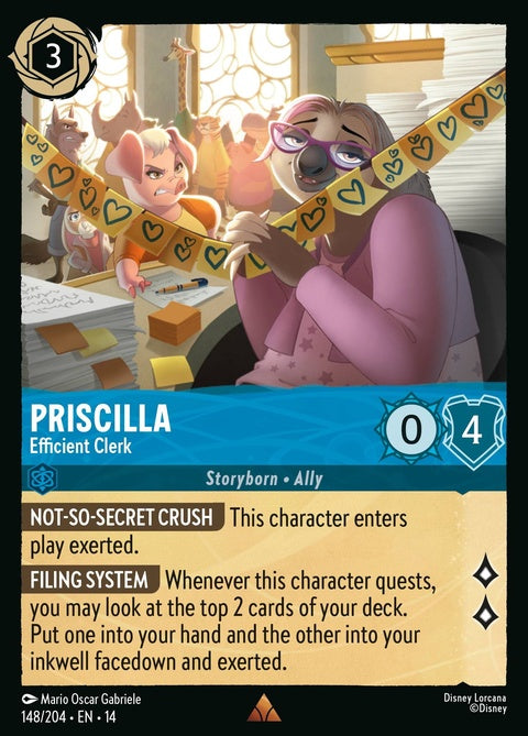 Priscilla - Efficient Clerk (148)