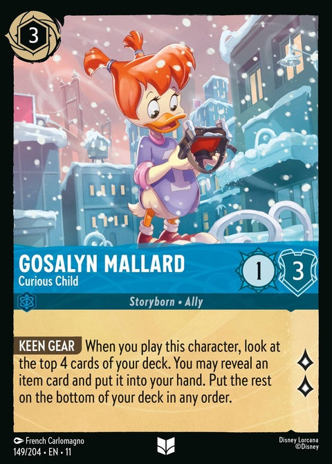 Gosalyn Mallard - Curious Child (149)