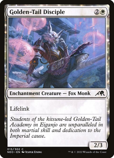 Golden-Tail Disciple (15)