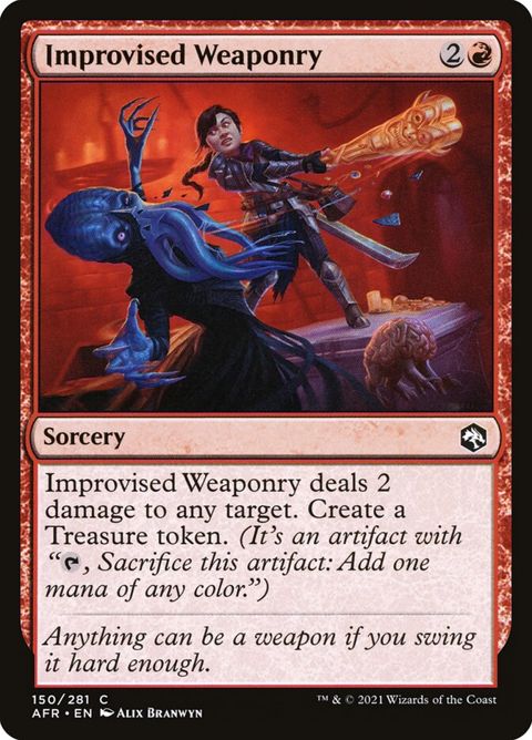 Improvised Weaponry (150)