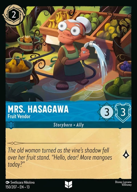 Mrs. Hasagawa - Fruit Vendor (150)