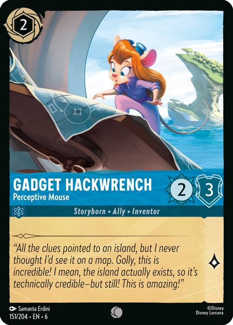 Gadget Hackwrench - Perceptive Mouse (151)