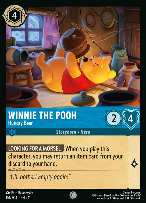 Winnie The Pooh - Hungry Bear (151)