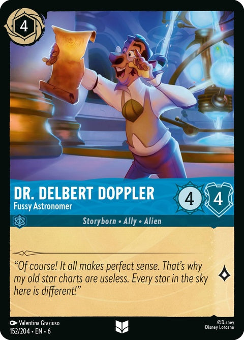 Dr. Delbert Doppler - Fussy Astronomer (152)