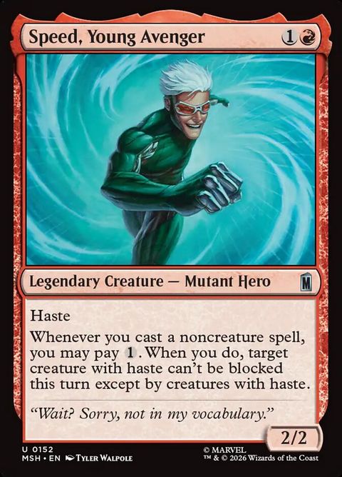 Speed, Young Avenger (152)