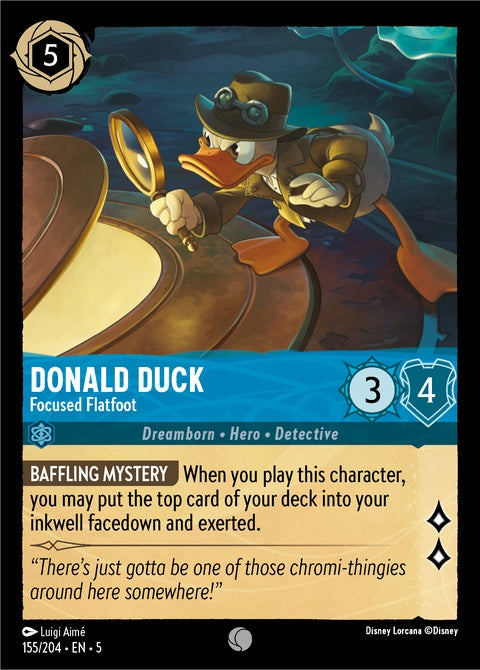 Donald Duck - Focused Flatfoot (155)