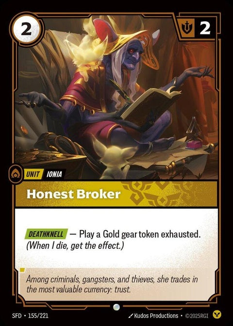 Honest Broker (155)