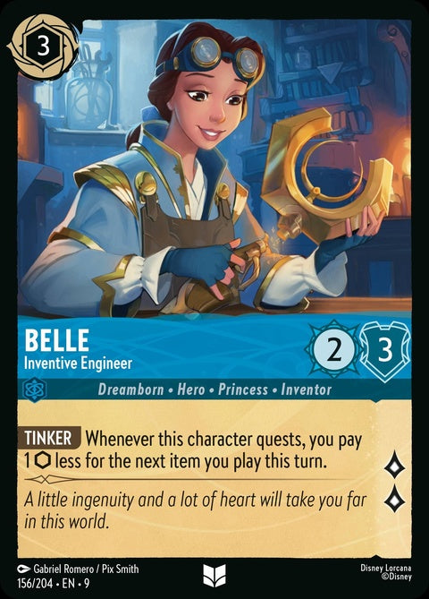 Belle - Inventive Engineer (156)