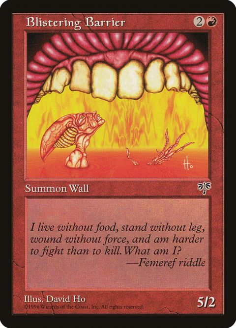 Blistering Barrier (159)