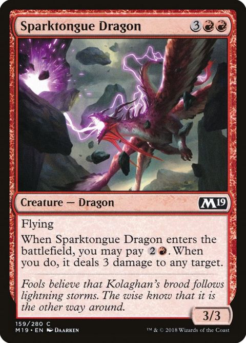 Sparktongue Dragon (159)