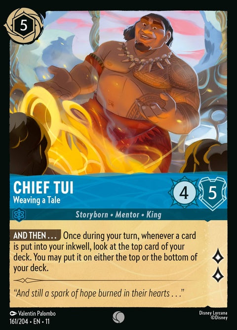 Chief Tui - Weaving A Tale (161)