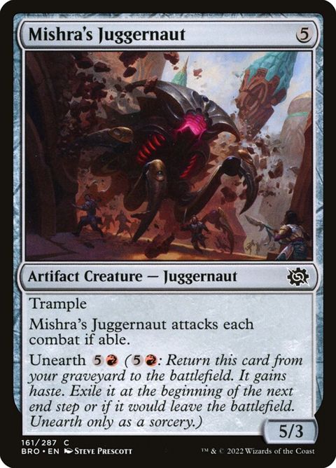 Mishra's Juggernaut (161)