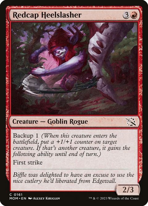 Redcap Heelslasher (161)