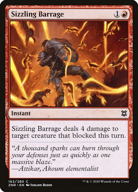 Sizzling Barrage (162)
