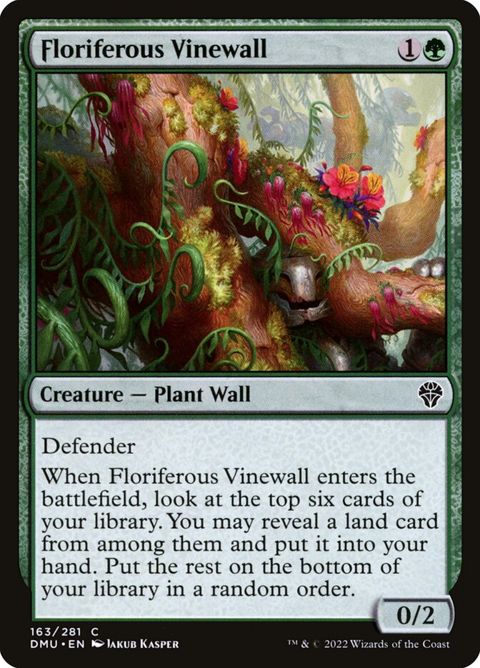 Floriferous Vinewall (163)