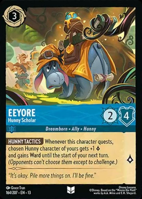 Eeyore - Hunny Scholar (164)