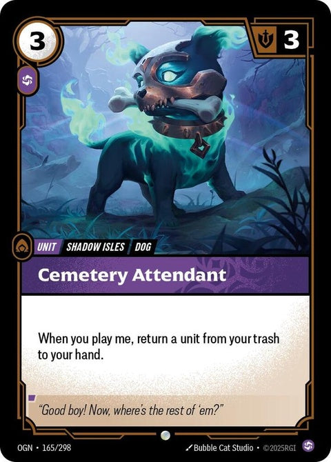 Cemetery Attendant (165)