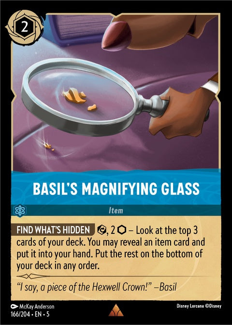 Basil's Magnifying Glass (166)