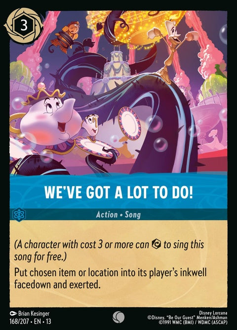 We've Got A Lot To Do! (168)