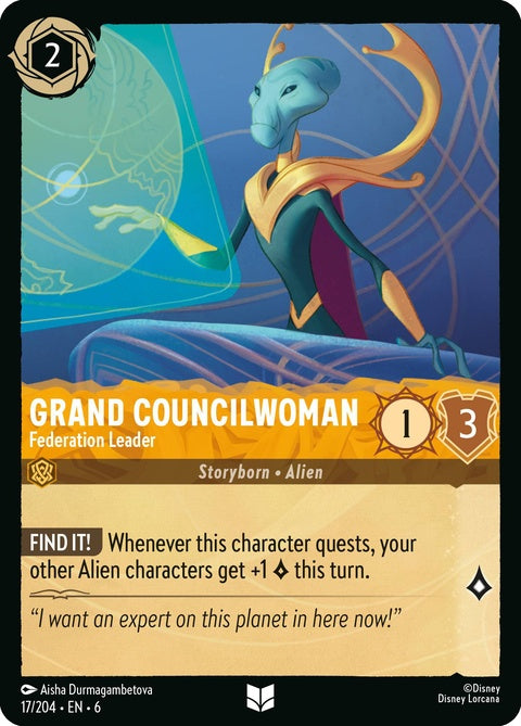Grand Councilwoman - Federation Leader (17)