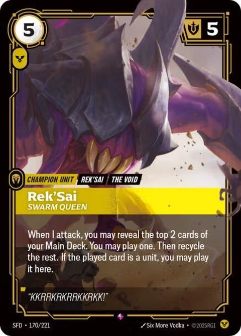 Rek'Sai - Swarm Queen (170)