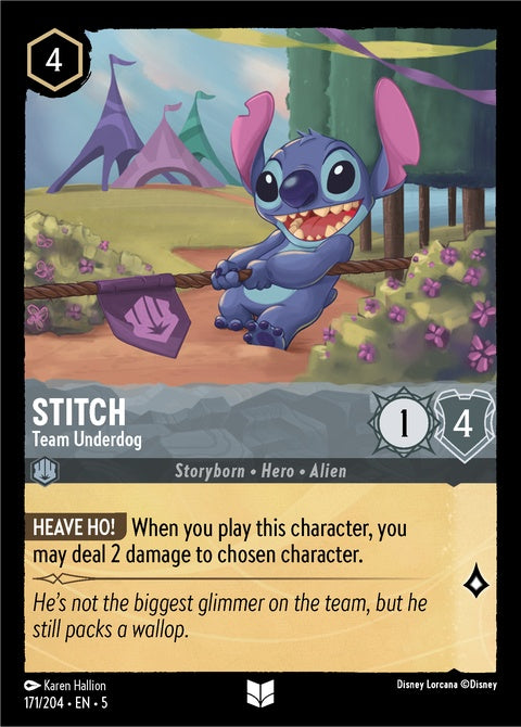 Stitch - Team Underdog (171)