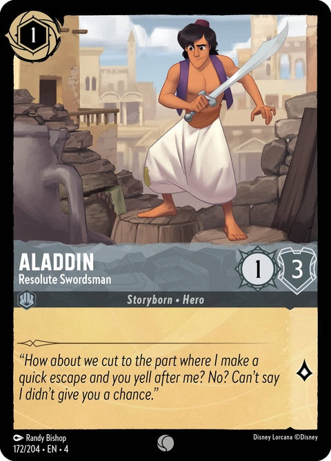 Aladdin - Resolute Swordsman (172)