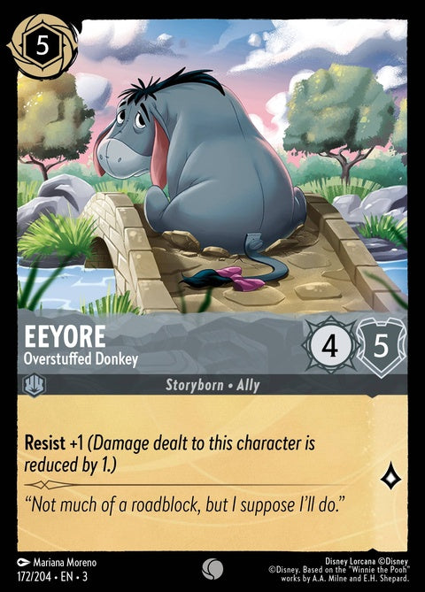 Eeyore - Overstuffed Donkey (172)