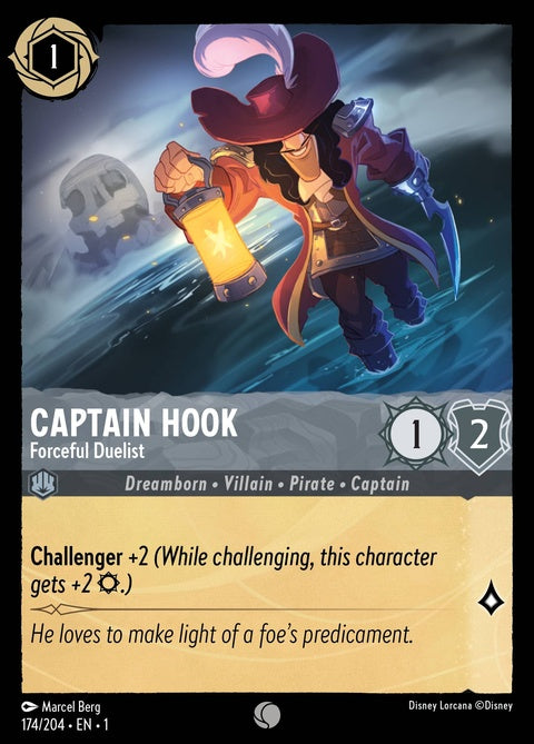 Captain Hook - Forceful Duelist (174)