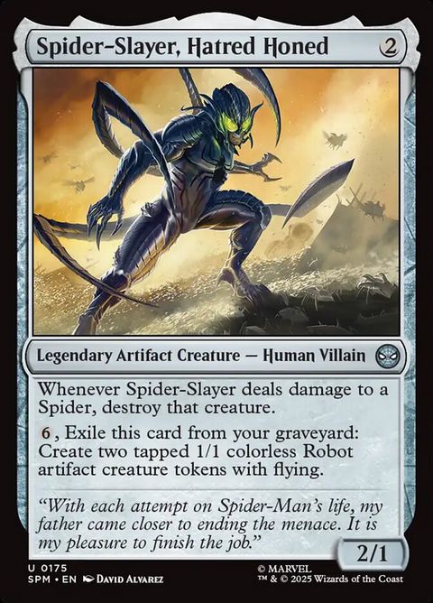 Spider-Slayer, Hatred Honed (175)